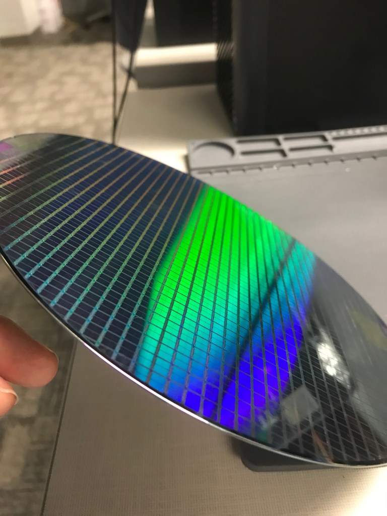 This is the first silicone wafer i have ever held in my hands